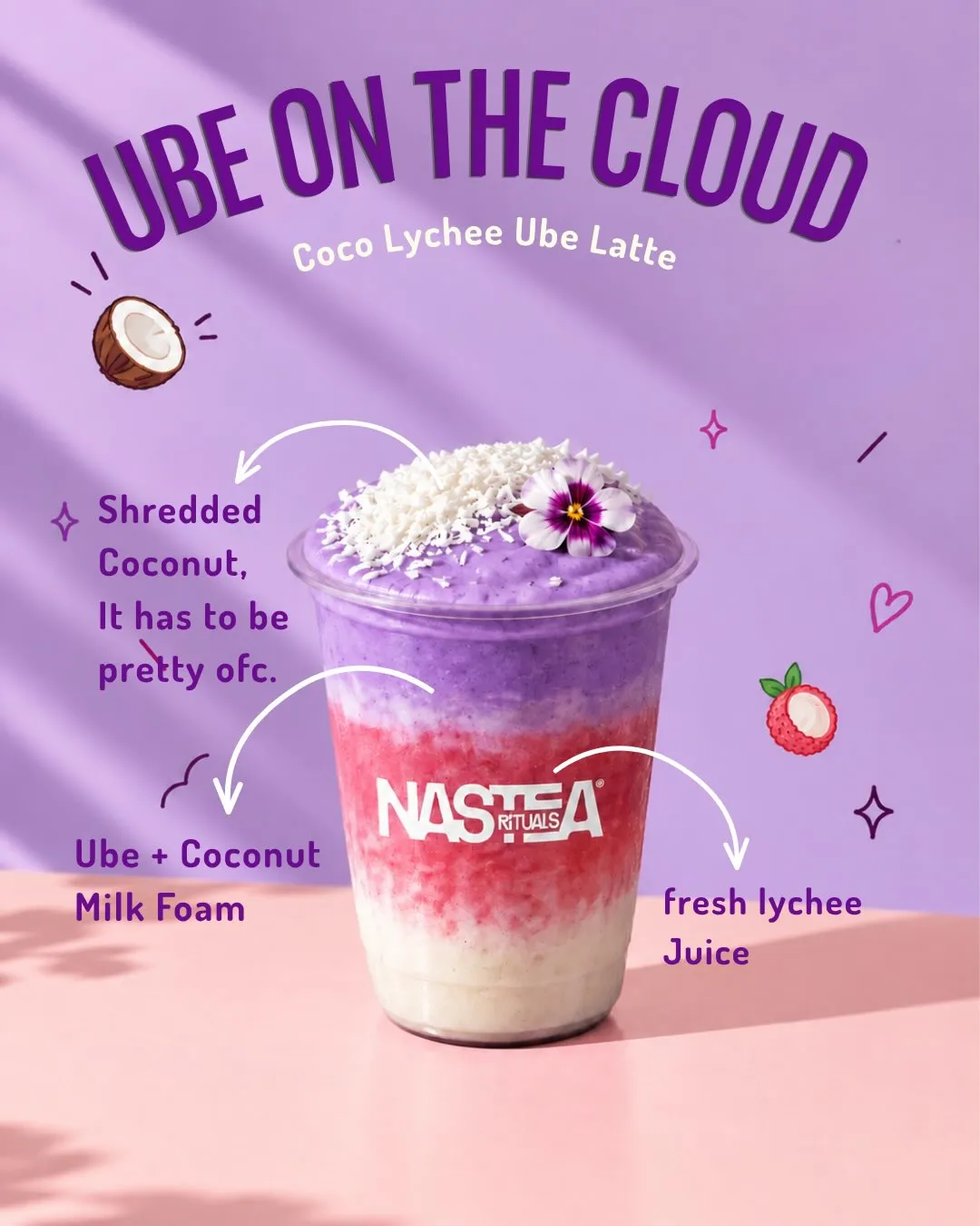 Ube matcha ritual
